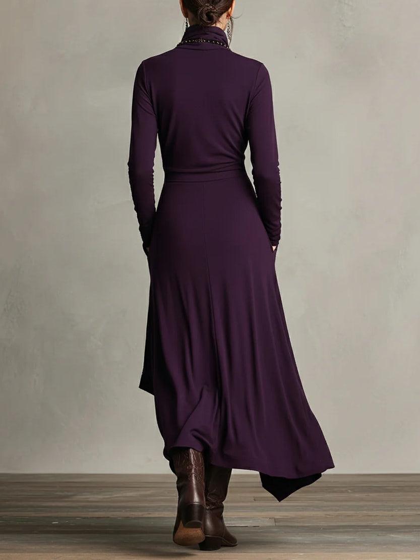 Arielle | Vintage Turtleneck Dress
