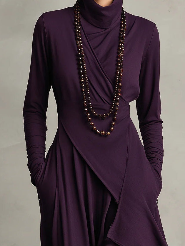 Arielle | Vintage Turtleneck Dress