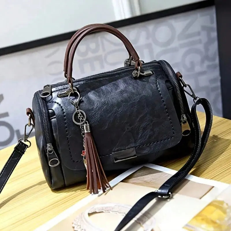 ELIANA | LEATHER SHOULDER BAG