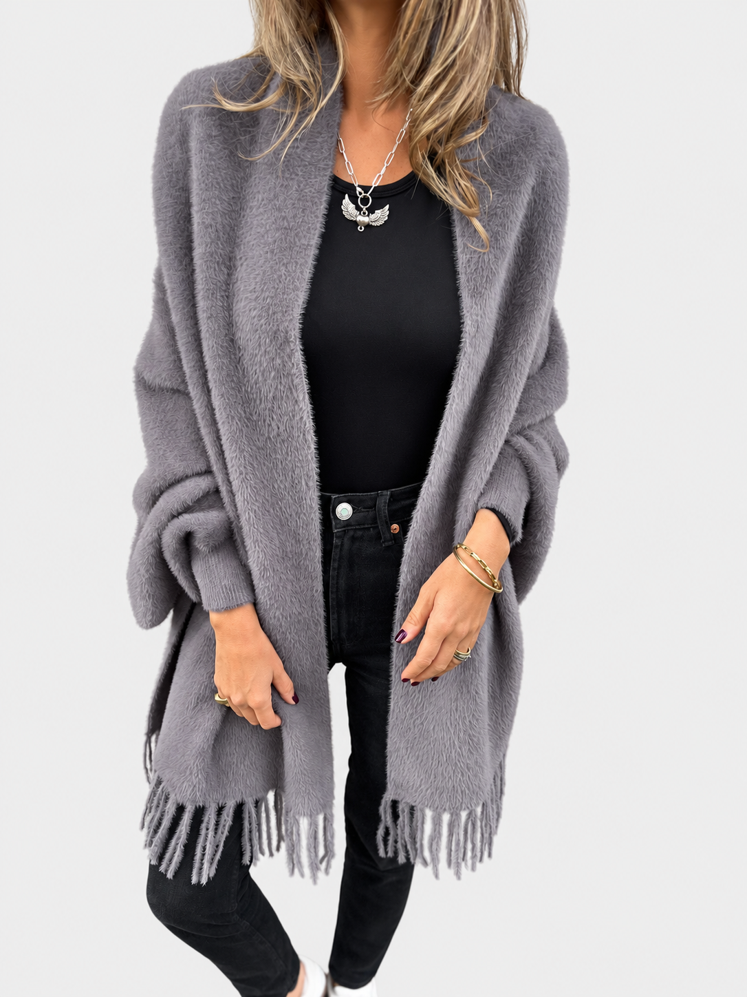 Susan | Elegant Sleeved Wrap