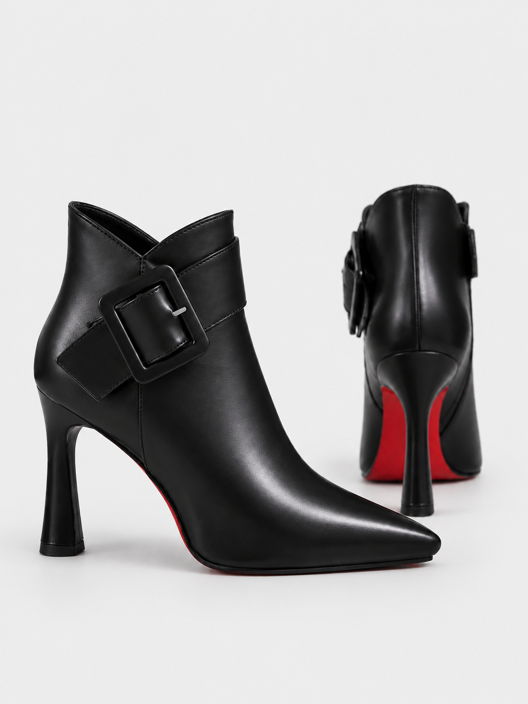 Raina | Buckled Ankle Boots
