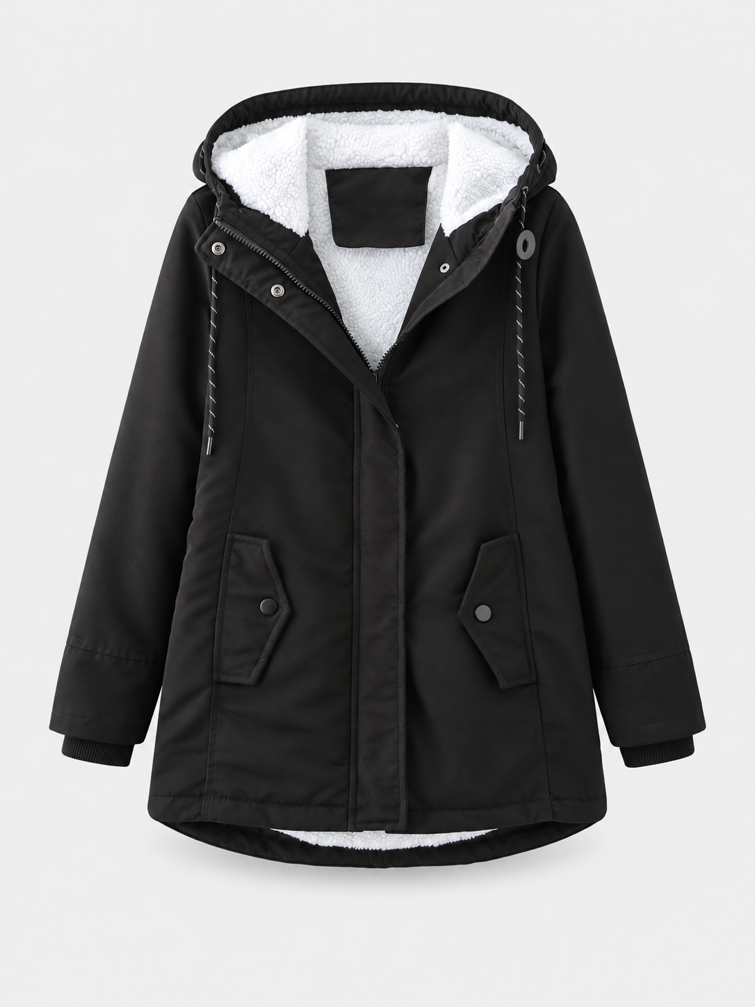Nadine | Cosy Hooded Weatherproof Coat