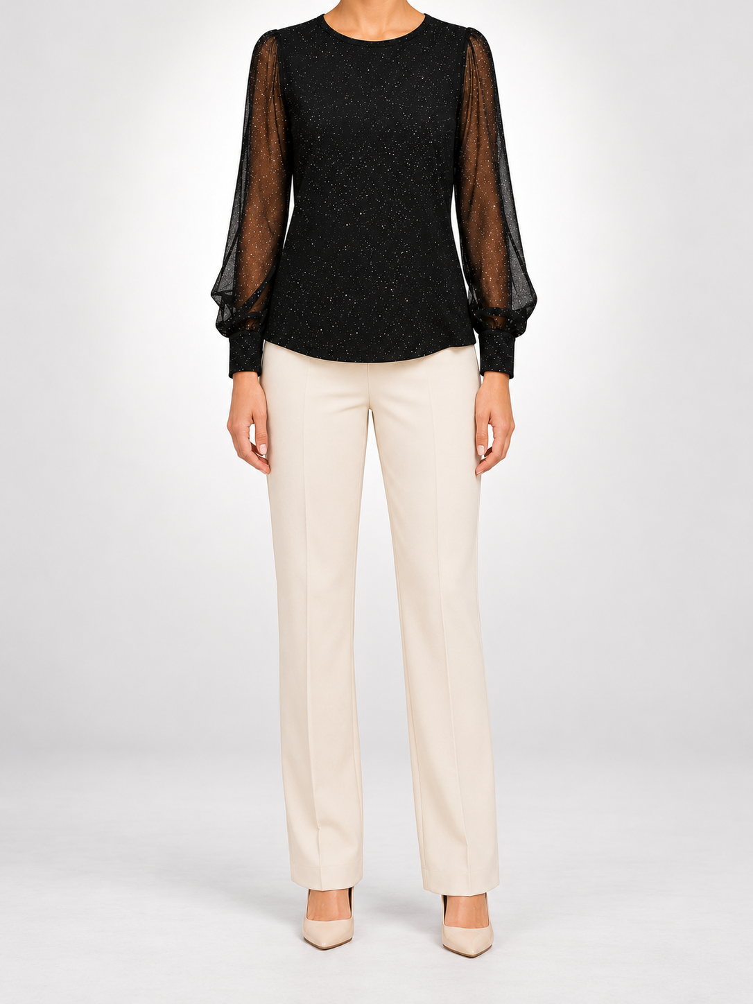 Vivienne | Elegant Shimmer Blouse