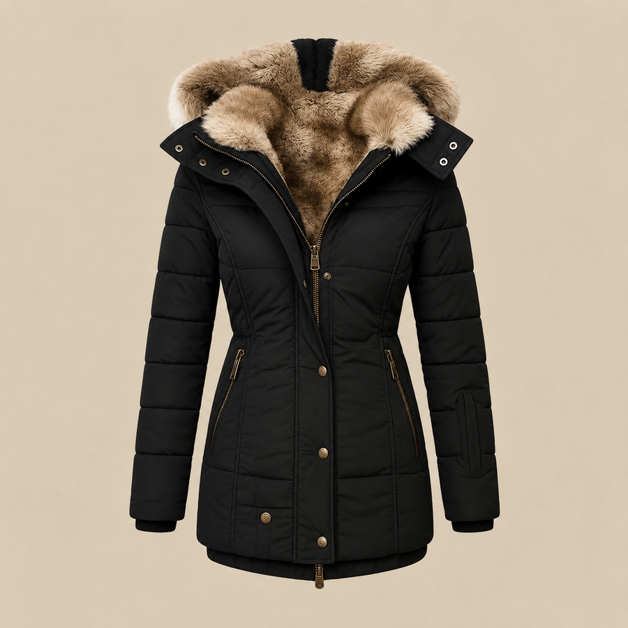Anna | Faux-Fur-Lined Winter Coat