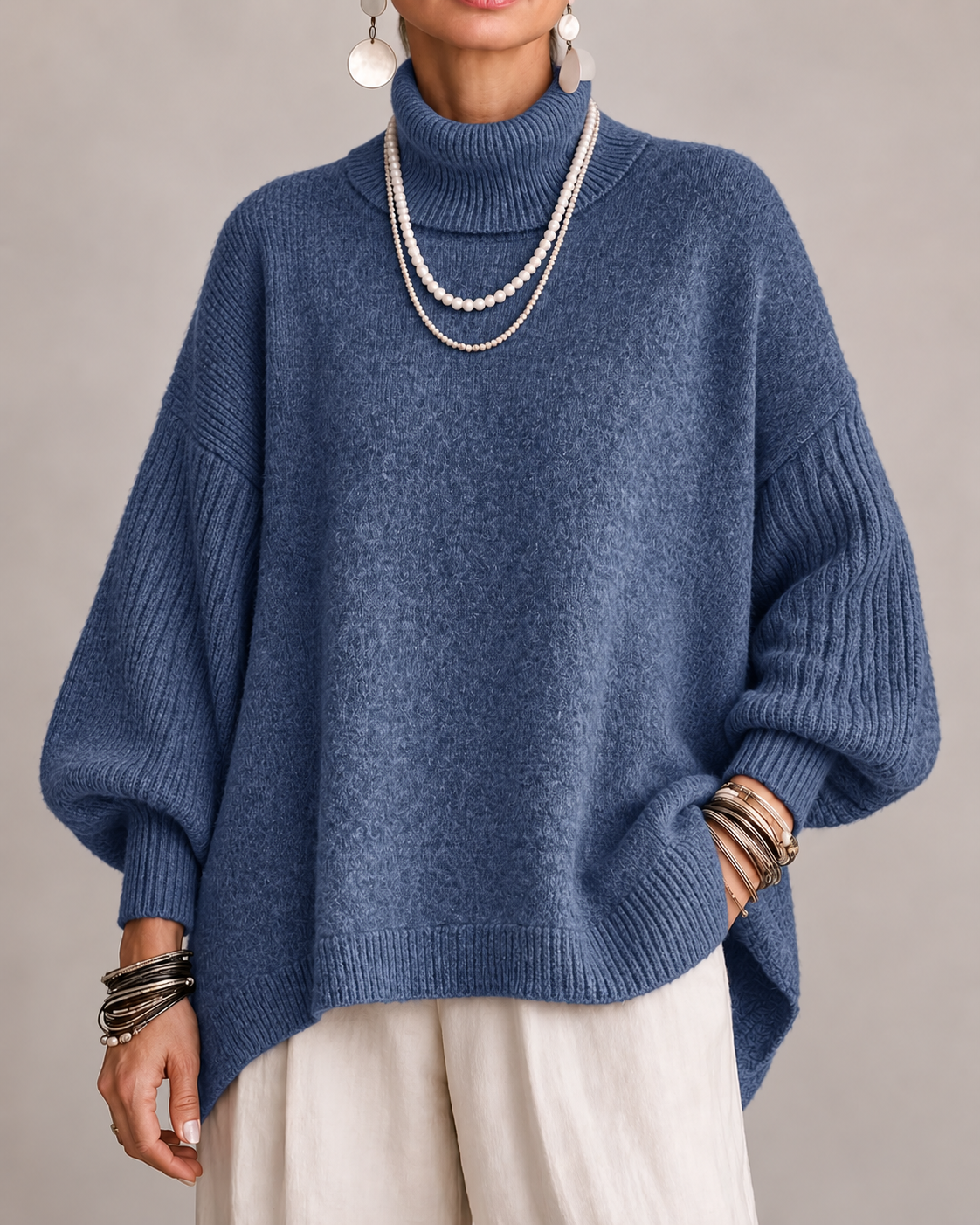 Kathleen | Elegant Turtleneck Jumper
