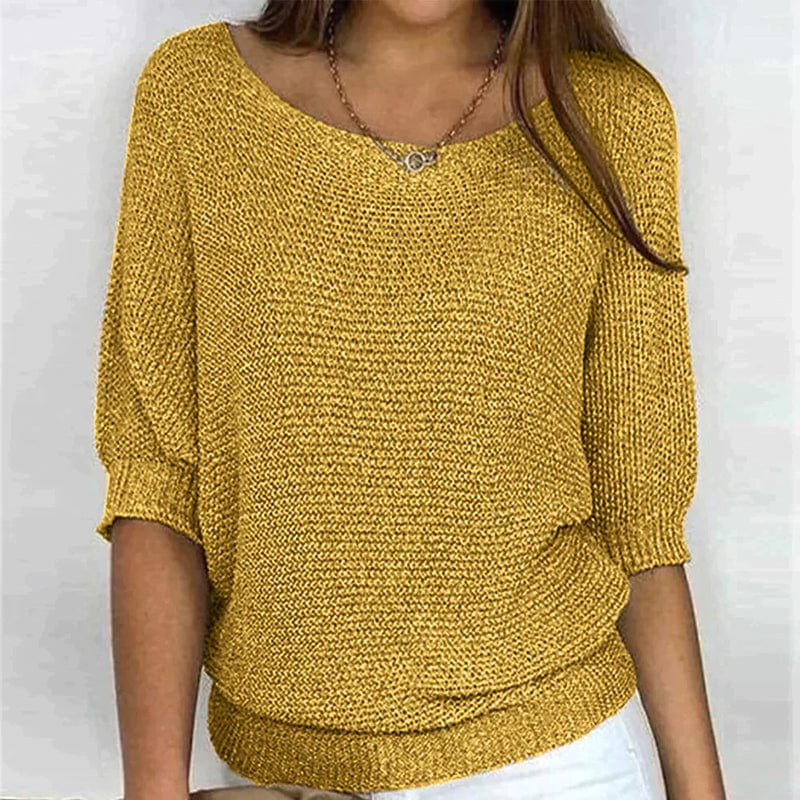 Roundelle | Three-Quarter Sleeve Jumper