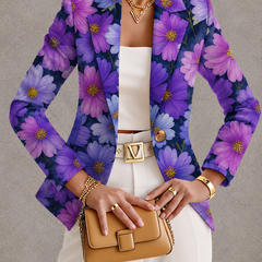 Bellamira | Purple Cosmos Blazer