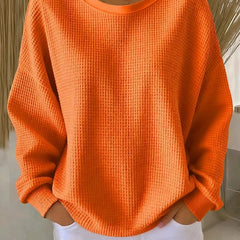 Nyla | Relaxed Waffle Jumper