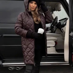 Anna | Quilted Hooded Winter Jacket