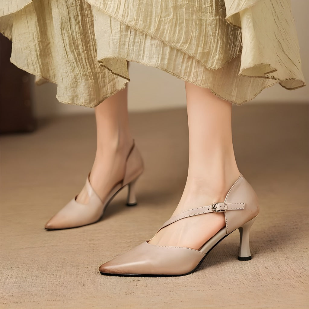 Avena | Crossover-Strap Heels