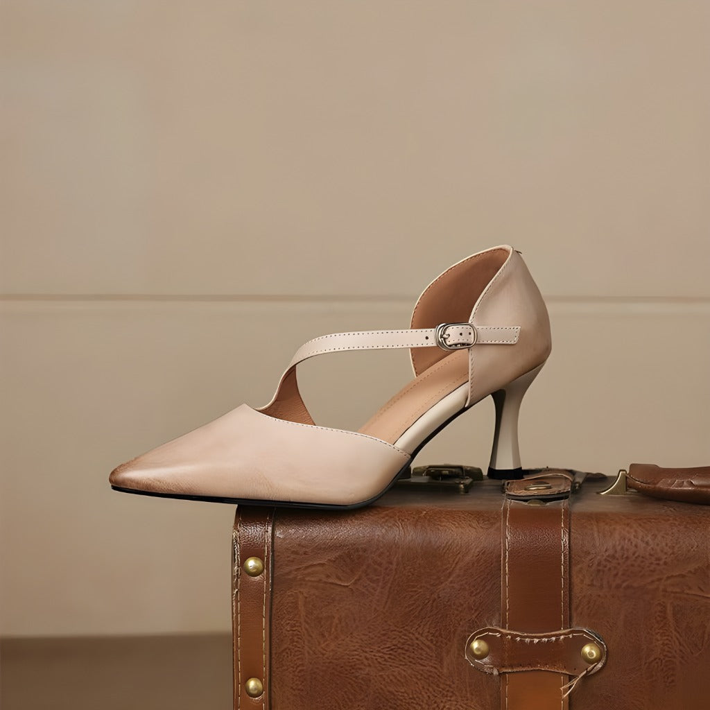 Avena | Crossover-Strap Heels