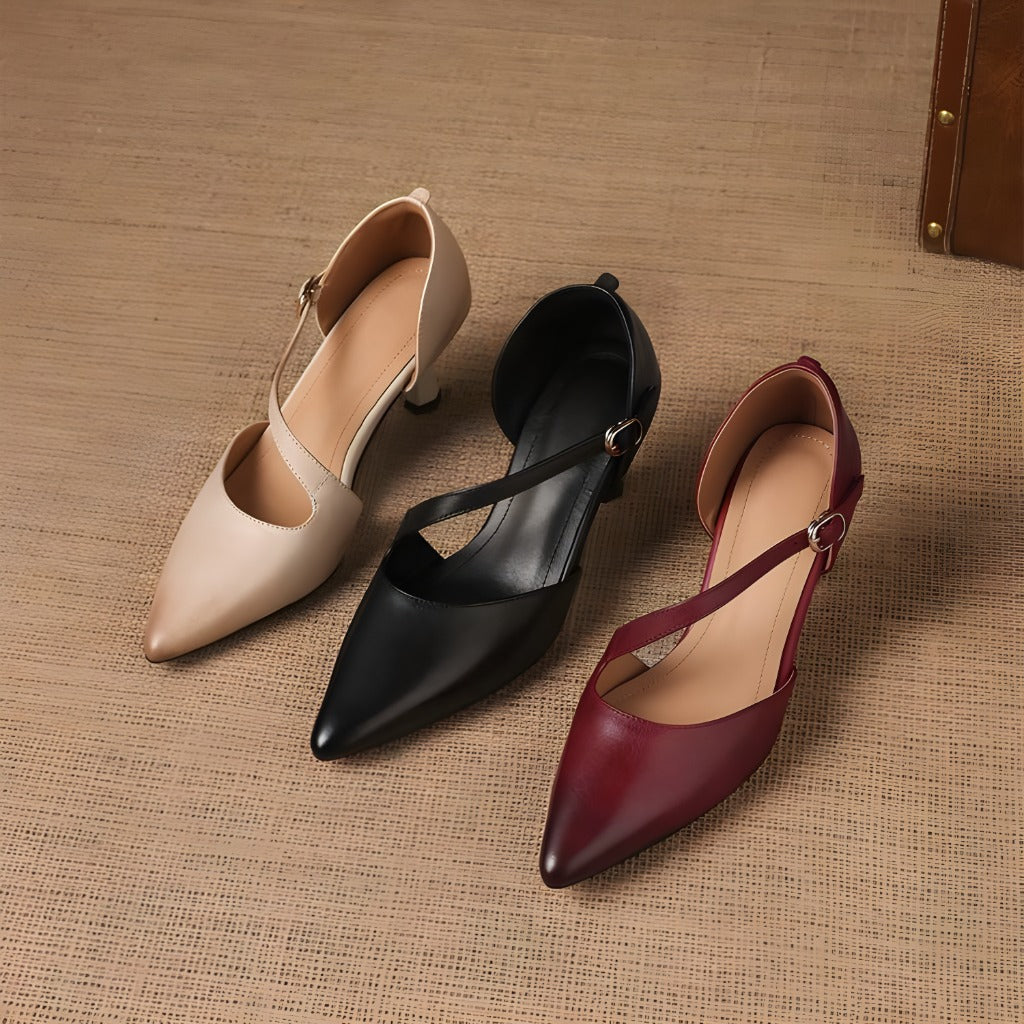 Avena | Crossover-Strap Heels