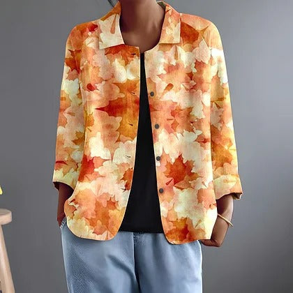 Edna | Blossom-Print Jacket