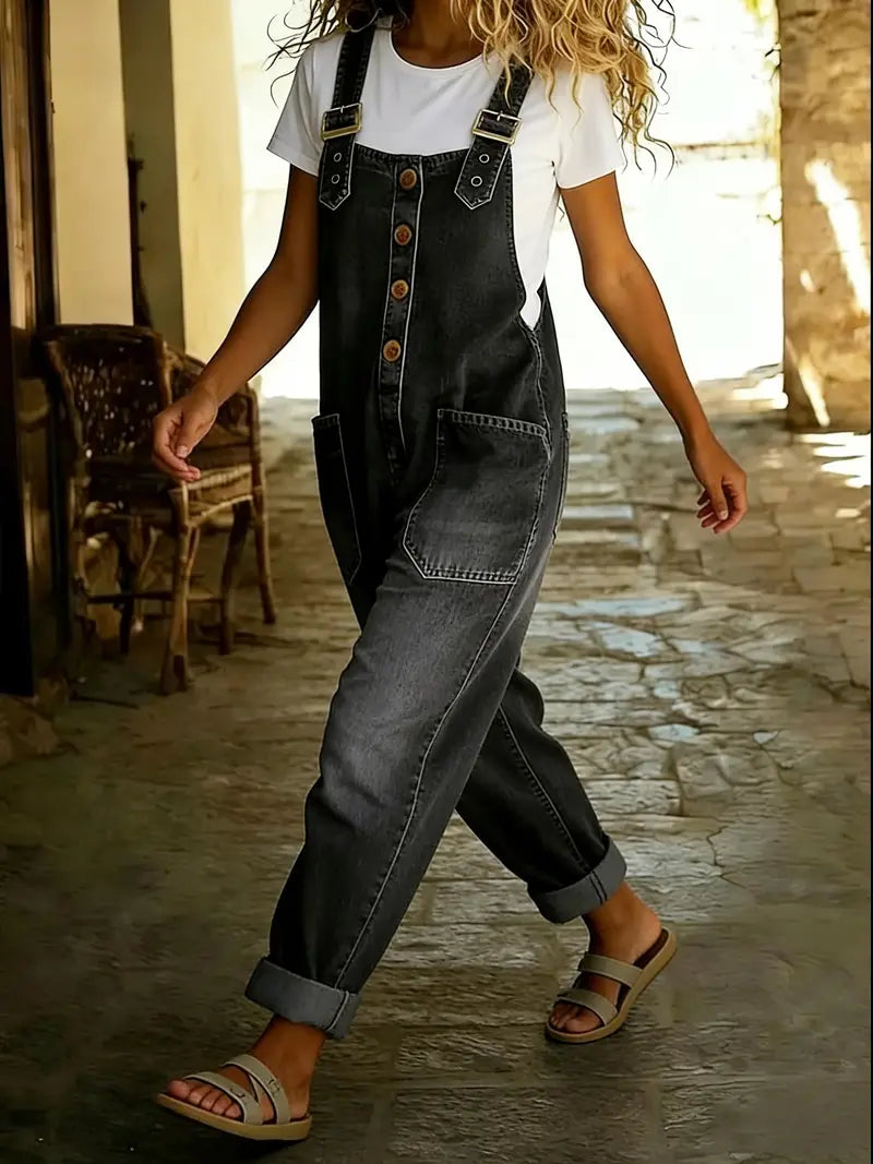 Kylora | Denim Muse Overalls