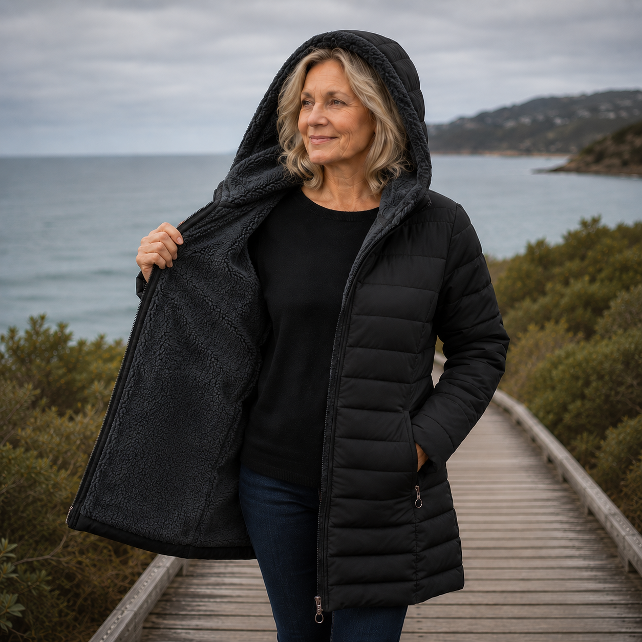 JAMI | Quilted Autumn Coat