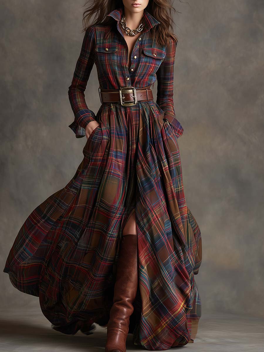 Louisa | Classic Refined Button-Up Dress