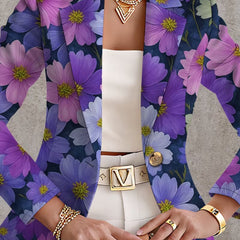 Bellamira | Purple Cosmos Blazer