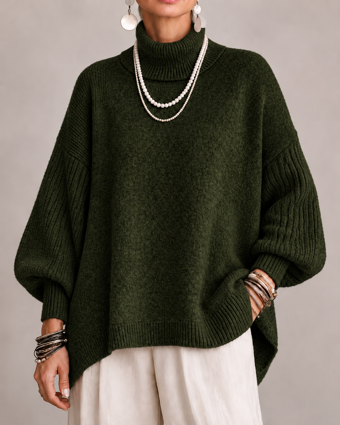 Kathleen | Elegant Turtleneck Jumper