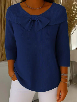 Tivella | Bow-Neck Jumper