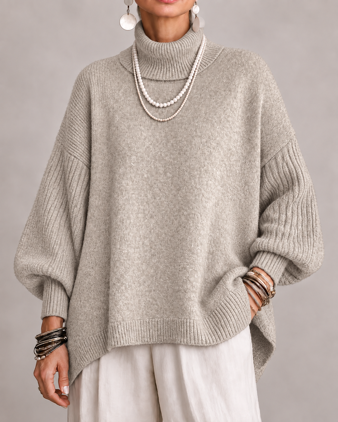 Kathleen | Elegant Turtleneck Jumper