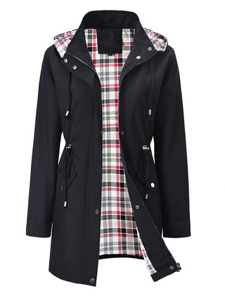 Norah | Hooded Water-Resistant Rain Jacket