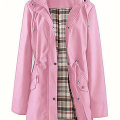 Norah | Hooded Water-Resistant Rain Jacket