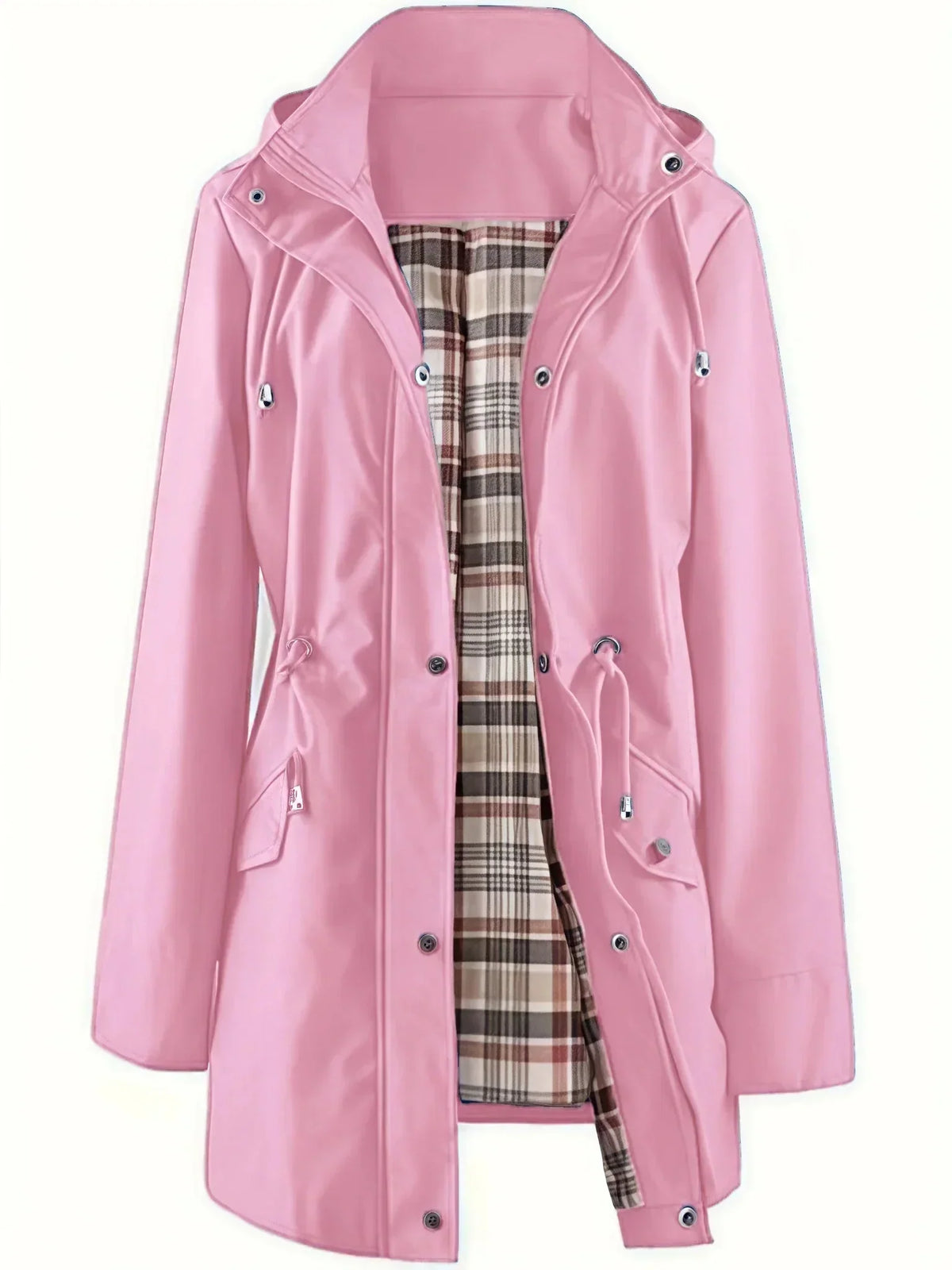 Norah | Hooded Water-Resistant Rain Jacket