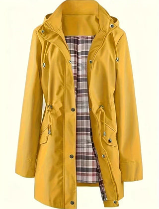 Norah | Hooded Water-Resistant Rain Jacket