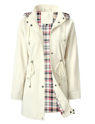 Norah | Hooded Water-Resistant Rain Jacket