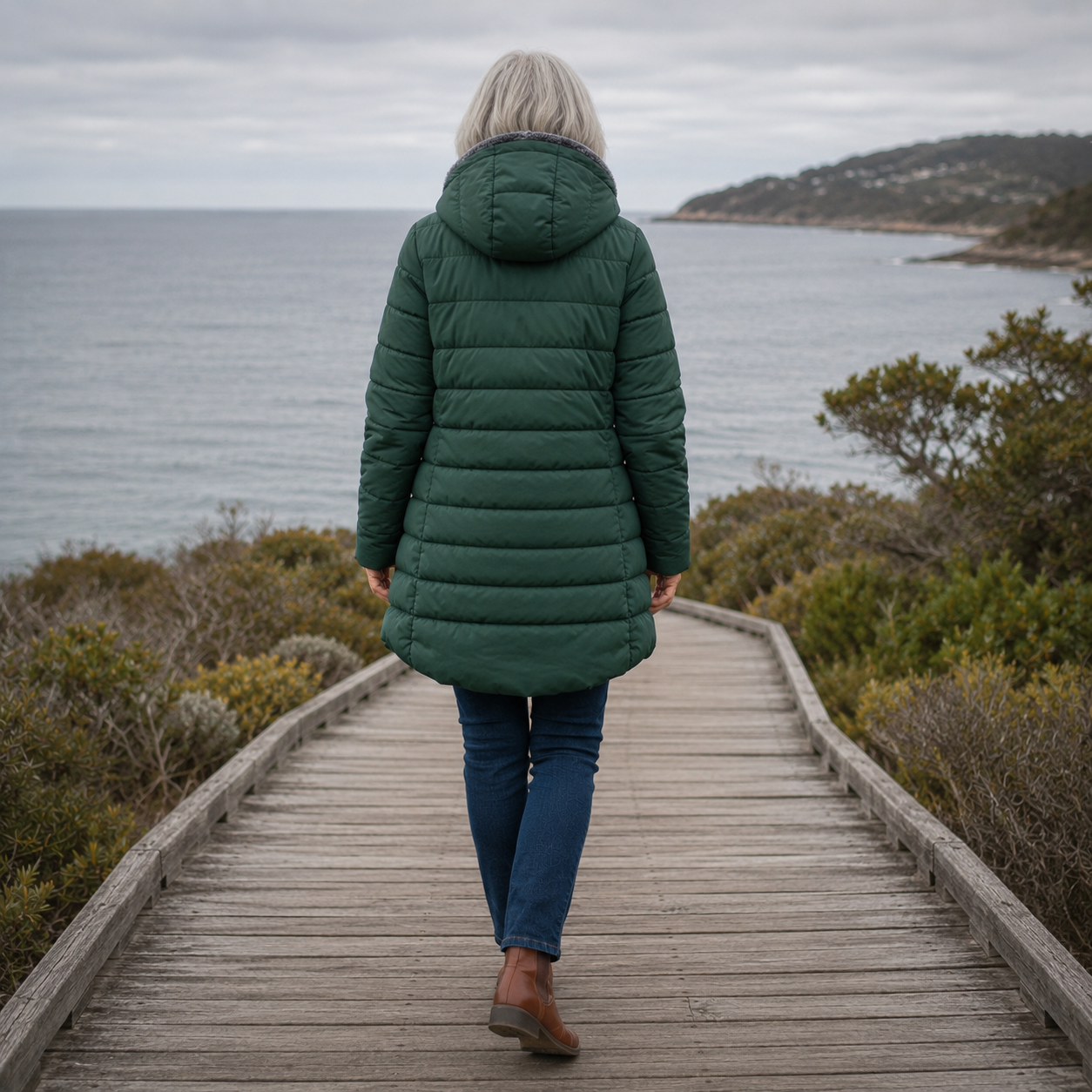 JAMI | Quilted Autumn Coat
