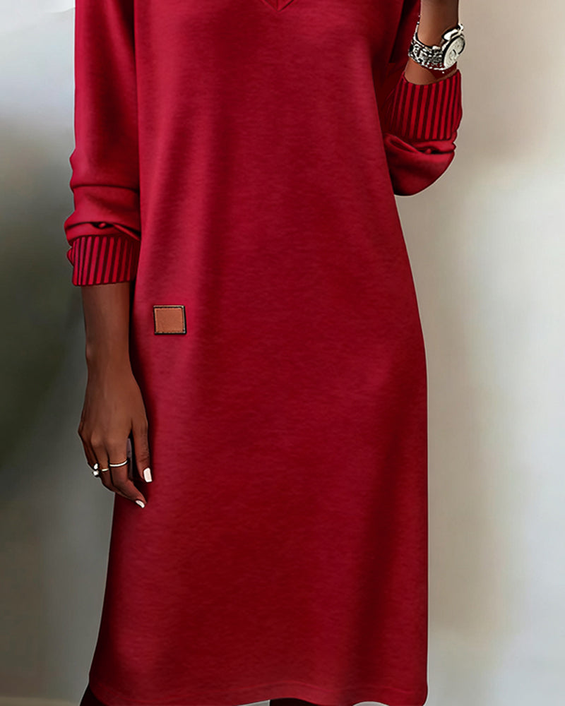 Wynne | V-Neck Jumper Dress