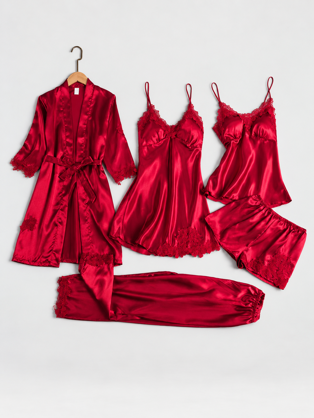 Primrose | Elegant Five Piece Nightwear