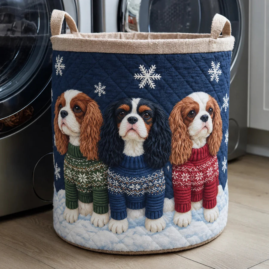 Duchess | Cosy Cavalier Trio Quilted Laundry Basket