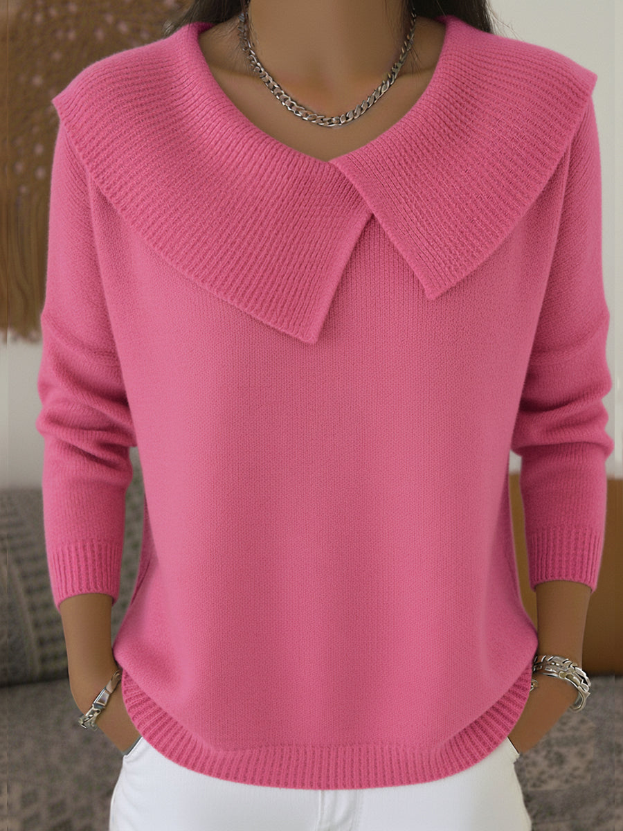 Florence | Warm Soft-Collar Jumper