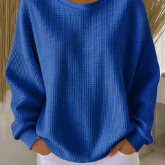 Nyla | Relaxed Waffle Jumper