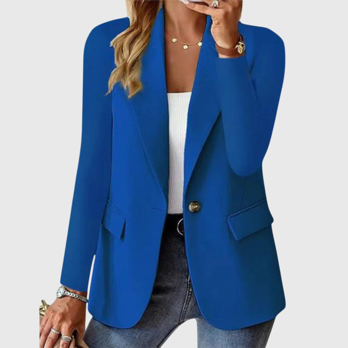 Gabrielle | Tailored Open-Front Blazer