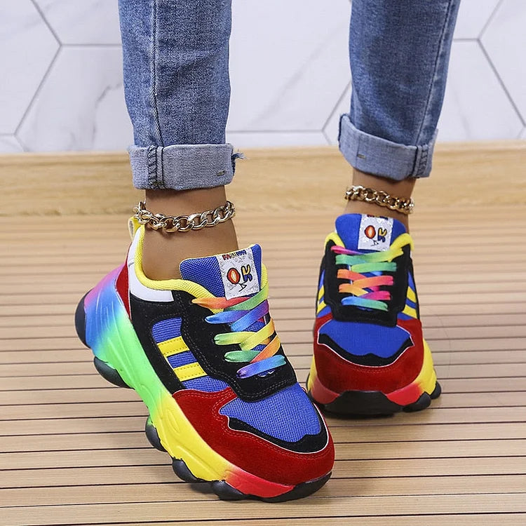 Isolina | Colourful Comfort Trainers
