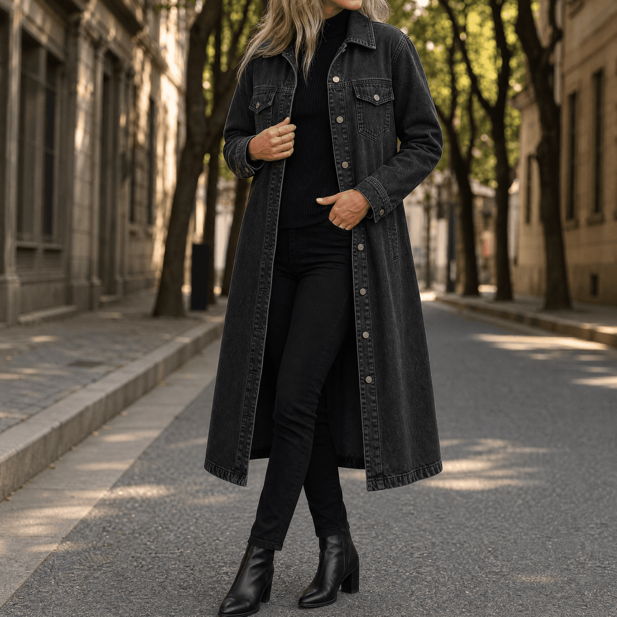Jacinthe | Longline Oversized Coat