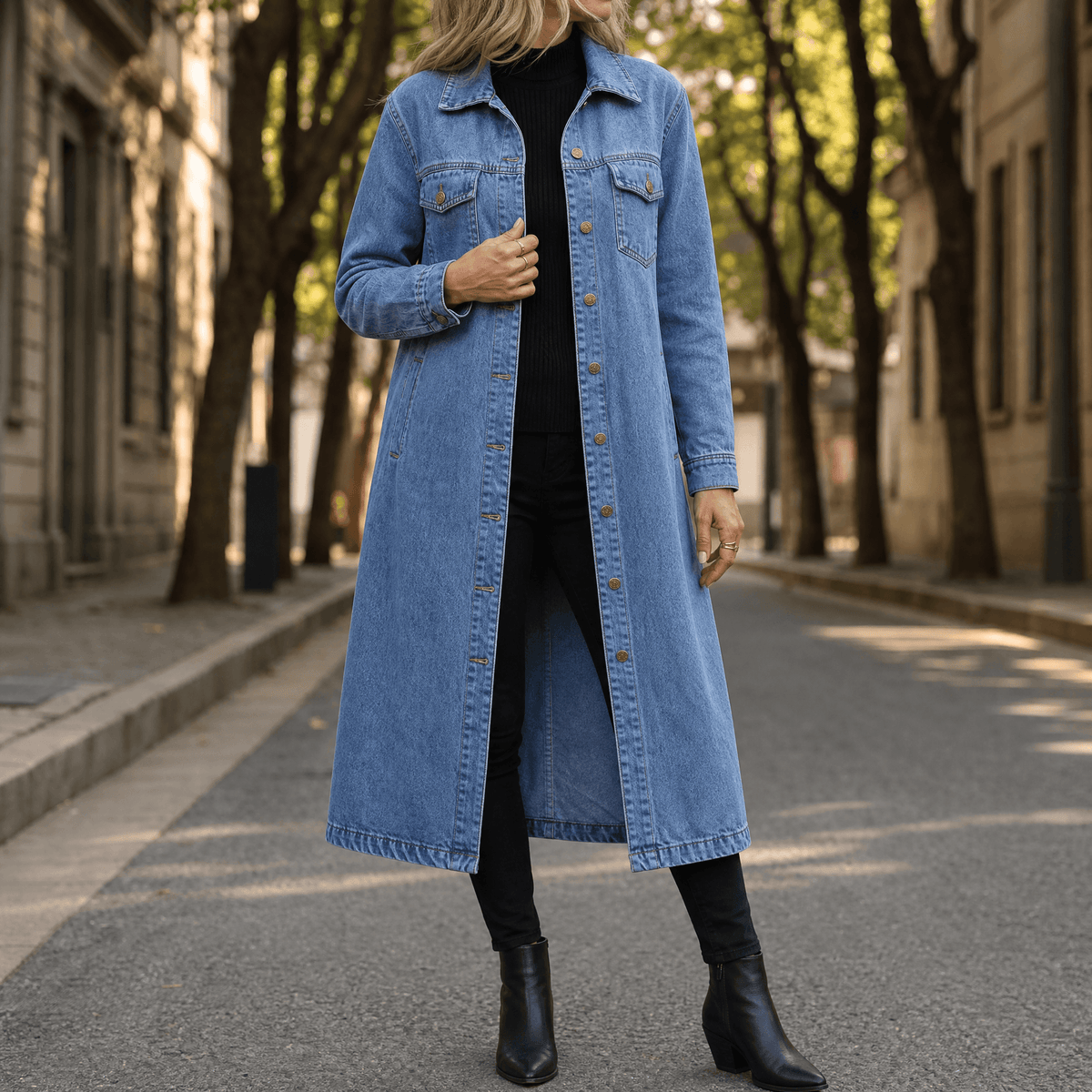 Jacinthe | Longline Oversized Coat