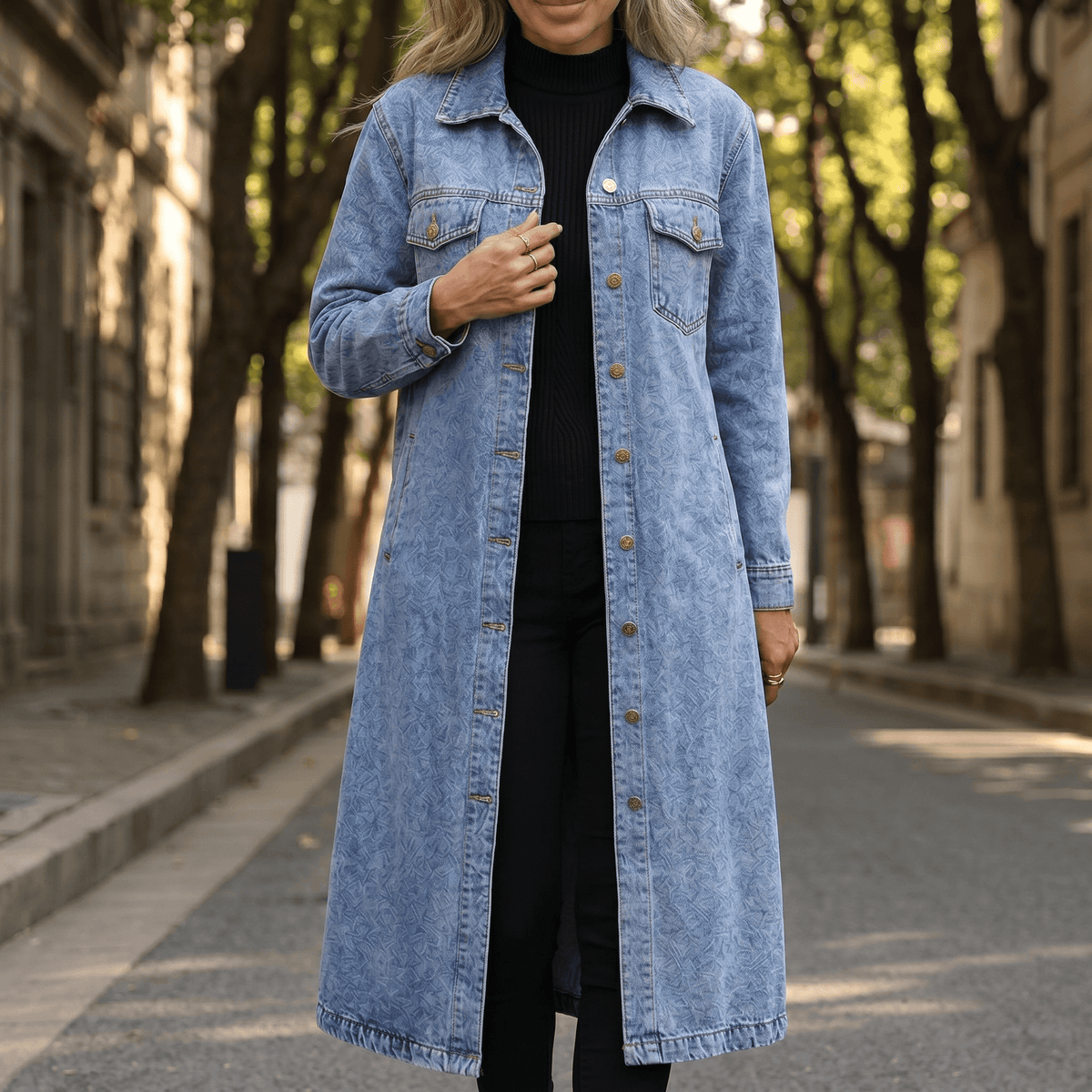 Jacinthe | Longline Oversized Coat