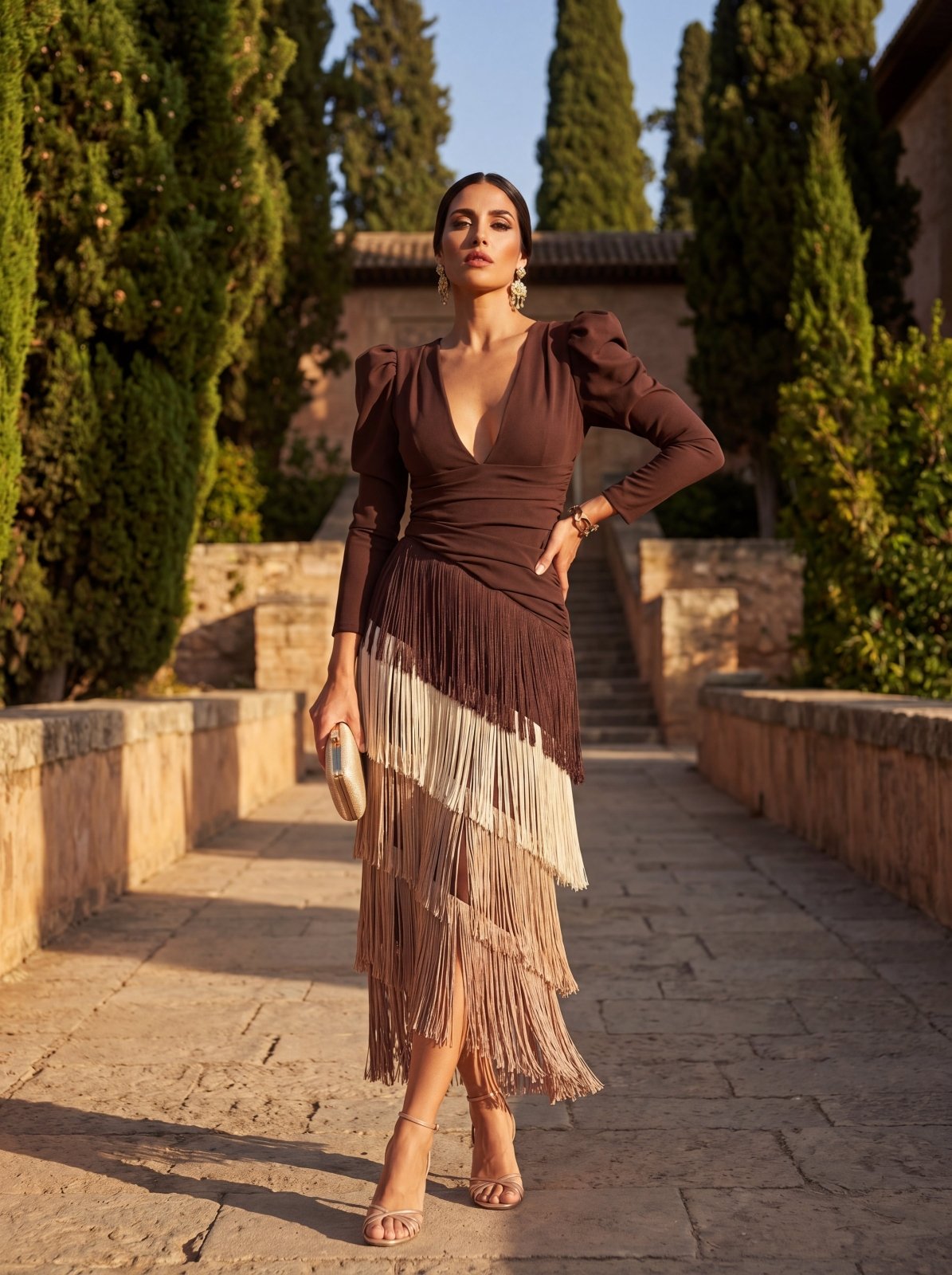 Dora | V-Neck Dress
