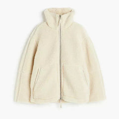 Eloise | Oversized Teddy Zip Jacket
