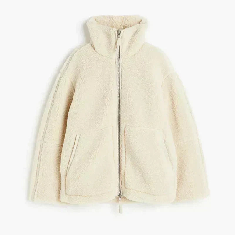 Eloise | Oversized Teddy Zip Jacket