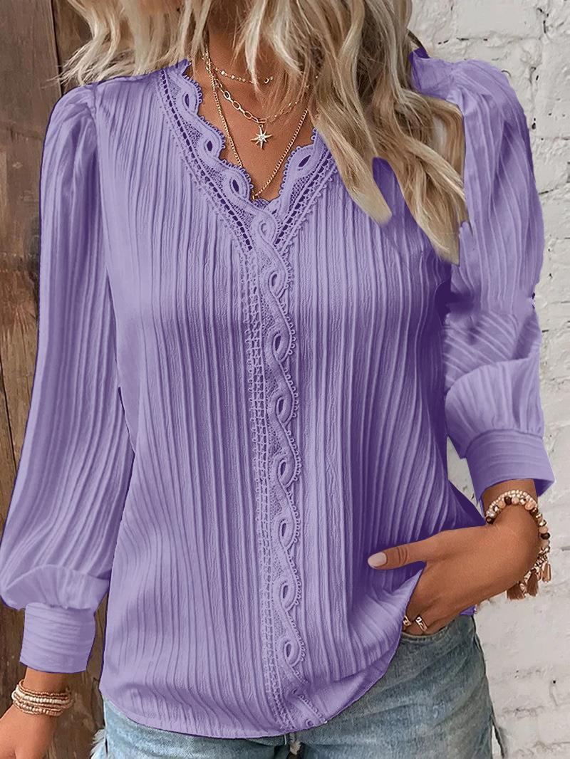 Orlisse | Elegant Plain Blouse