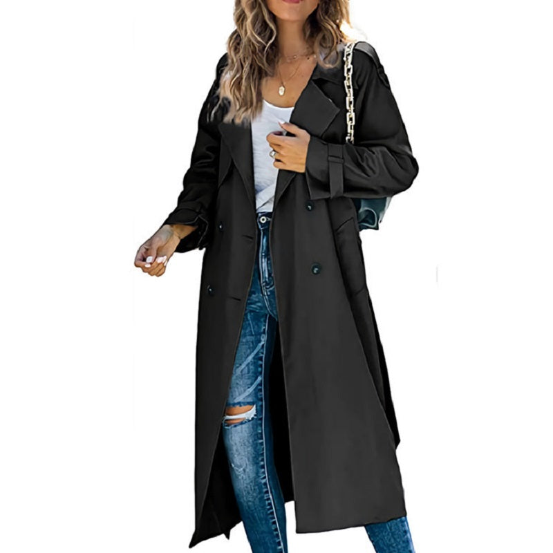 Mae | Long Trench Coat