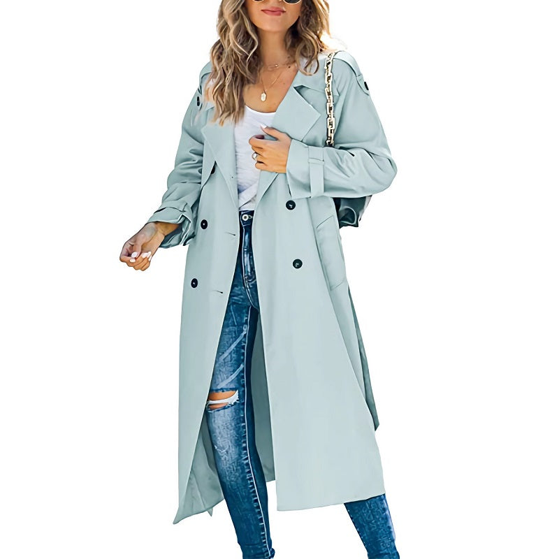 Mae | Long Trench Coat