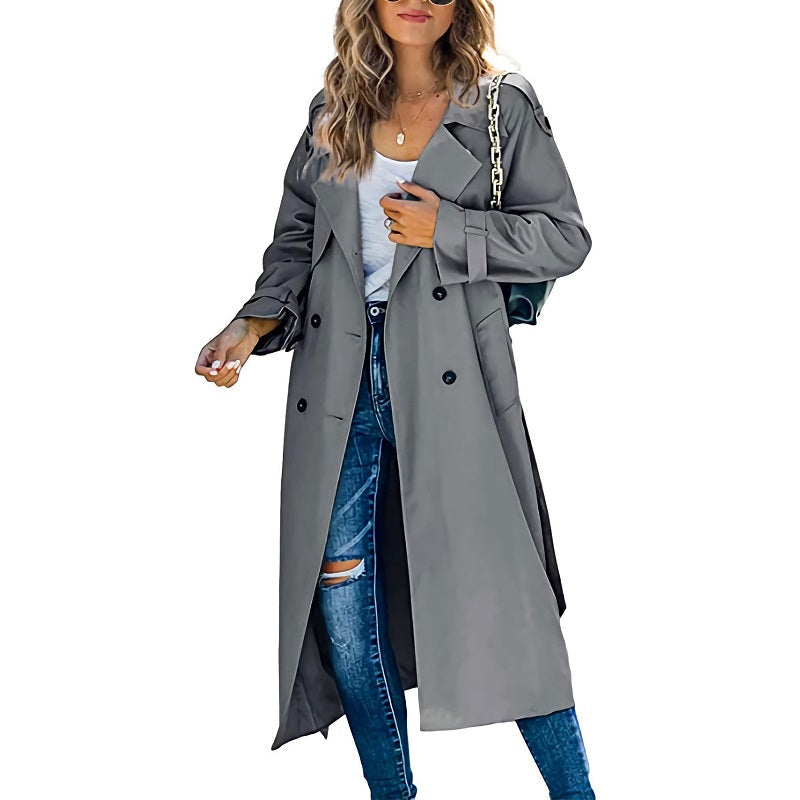 Mae | Long Trench Coat