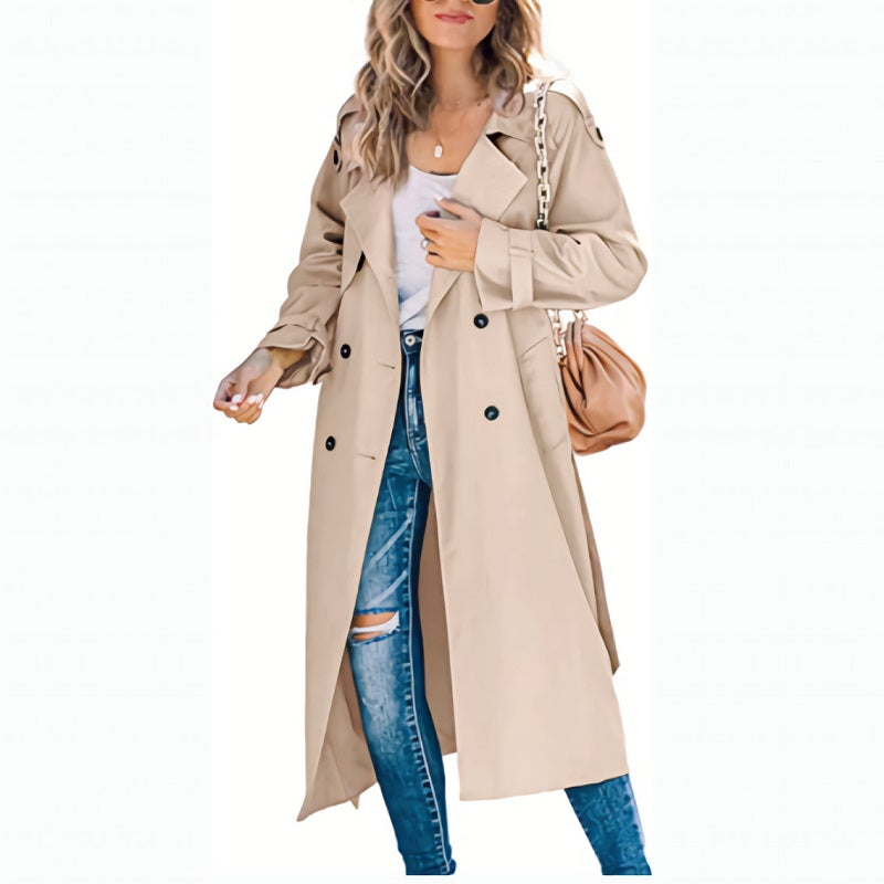 Mae | Long Trench Coat