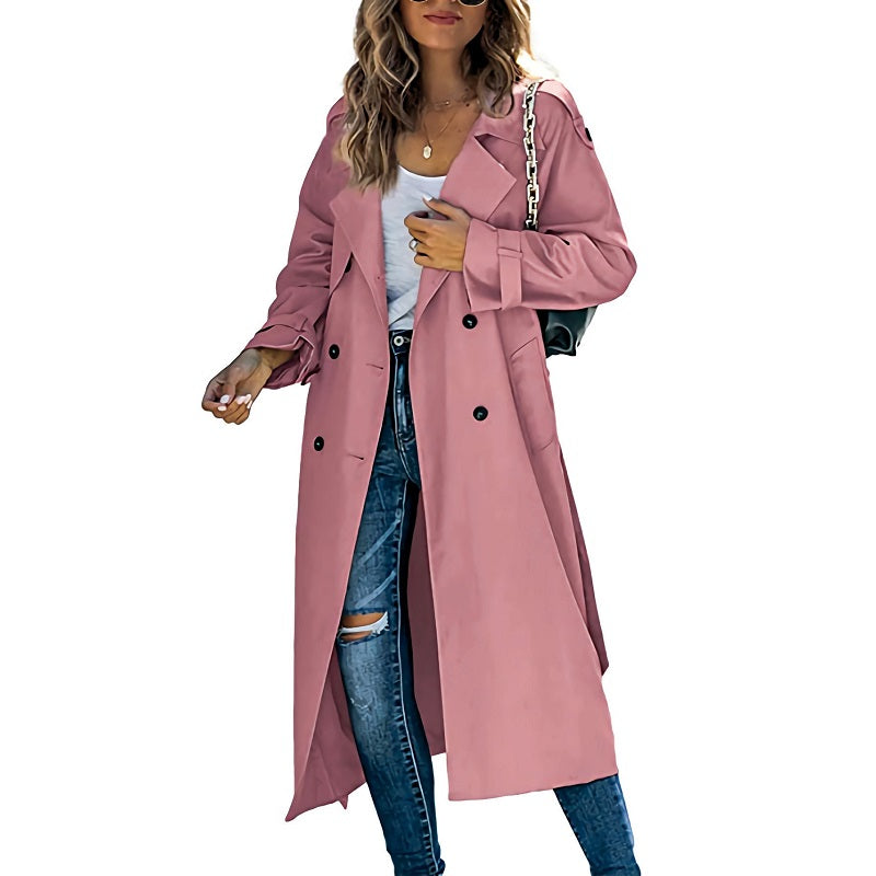 Mae | Long Trench Coat