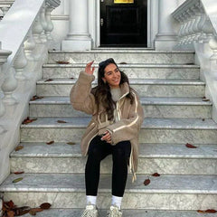 Eloise | Oversized Teddy Zip Jacket
